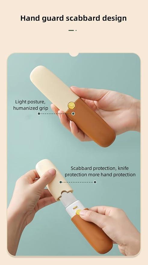 2-in-1 Stainless Steel Fruit Knife & Vegetable Peeler – Portable Dual-Ended Kitchen Tool