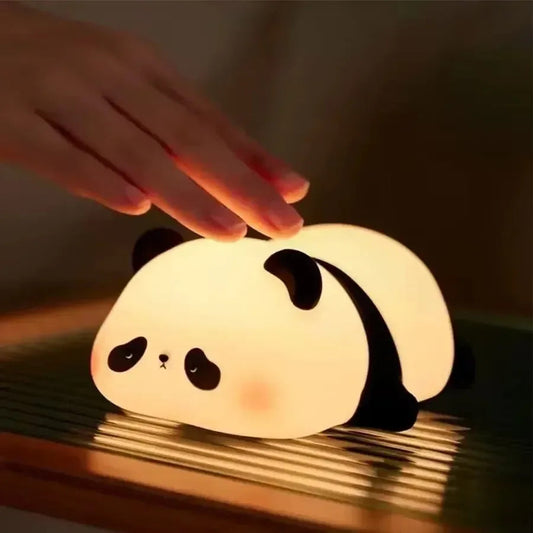 Cute Panda LED Desk Lamp with Touch Control