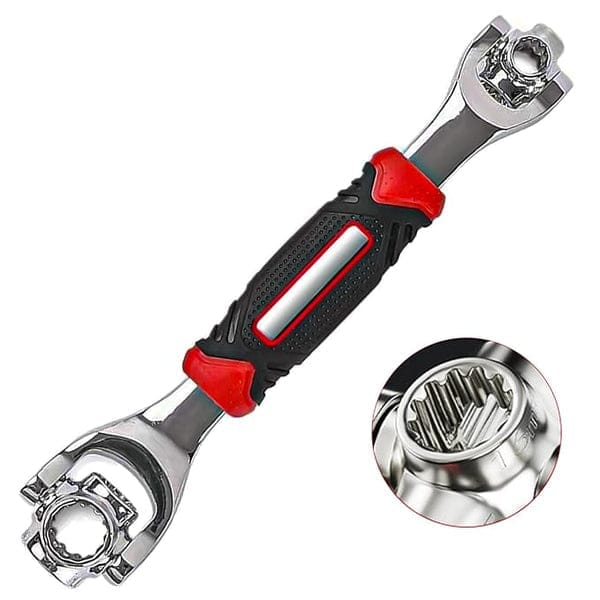 48-in-1 Universal Socket Wrench – 360° Rotating Multi-Tool