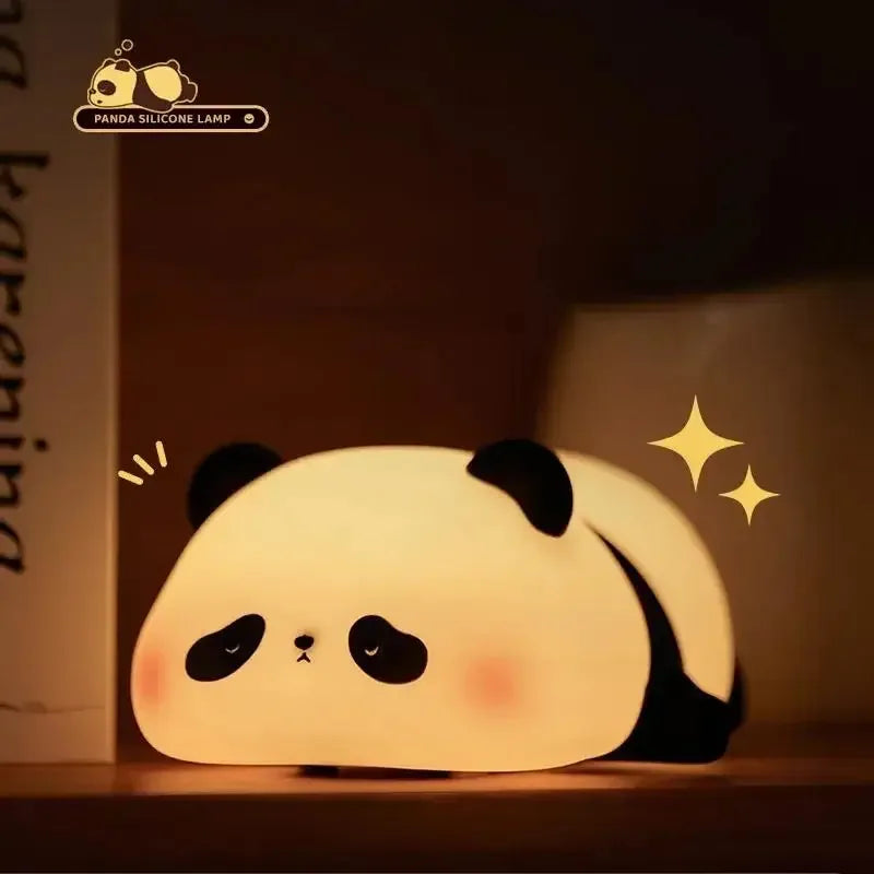 Cute Panda LED Desk Lamp with Touch Control