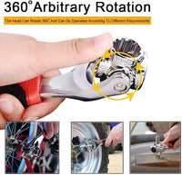 48-in-1 Universal Socket Wrench – 360° Rotating Multi-Tool