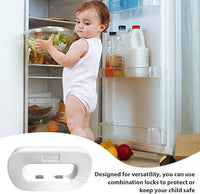 Self-Adhesive Child Safety Fridge Lock – Double Button