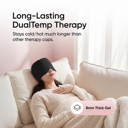 Cold & Hot Therapy Cap for Headache, Migraine & Tension Comfort