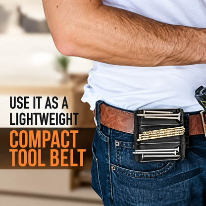 Magnetic Wristband Tool Holder – Adjustable Hands-Free Screw & Nail Holder