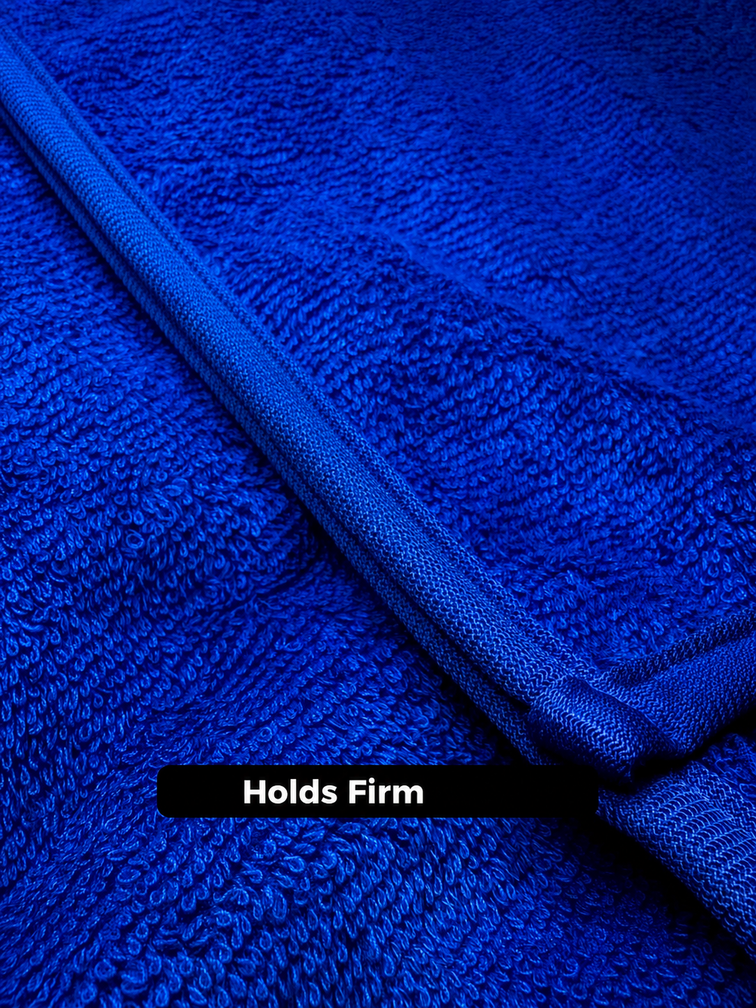 Non-Slip Cotton Gym Towel with Secure Zipper Pocket