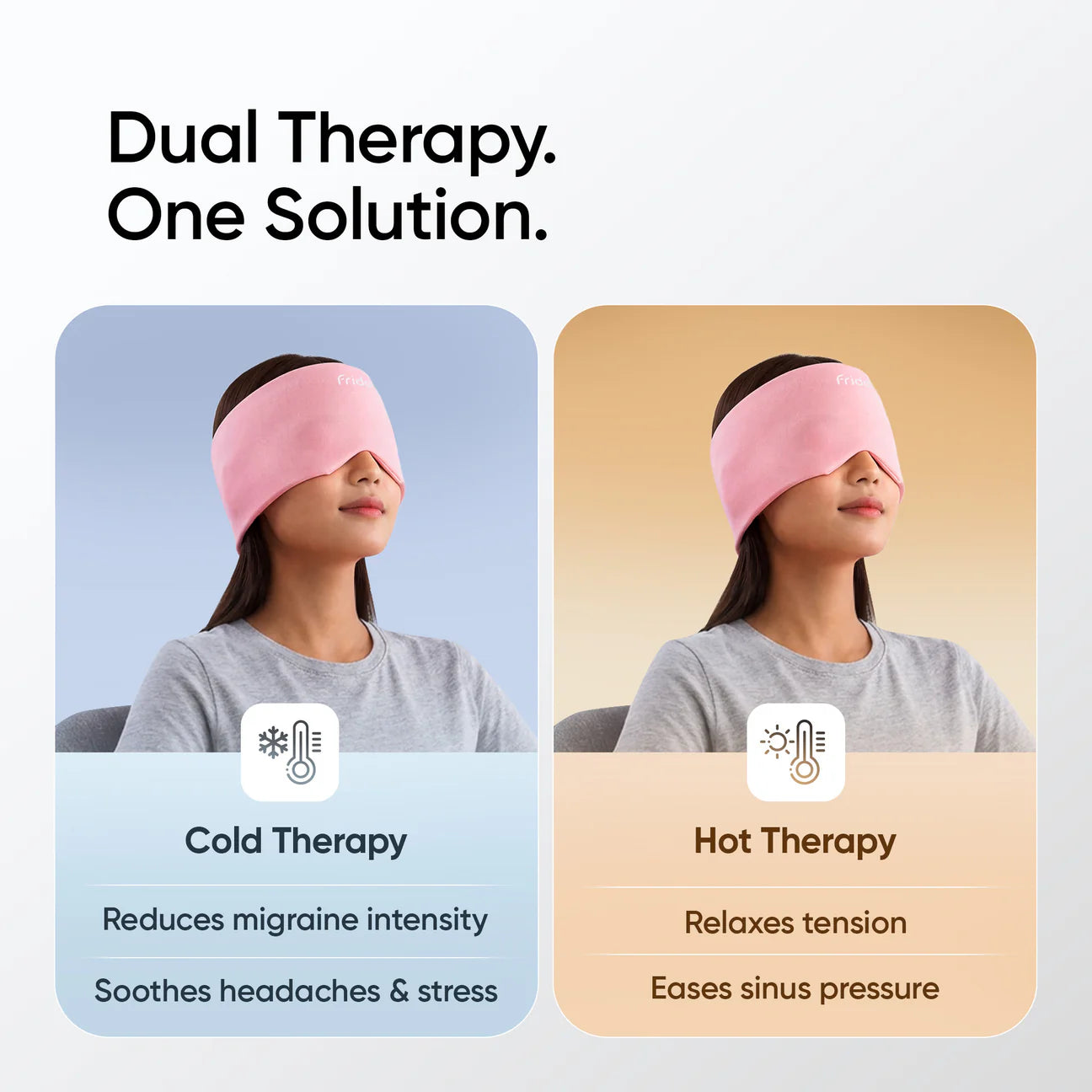 Frido cold and hot therapy cap for head comfort